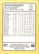 1988 Donruss Baseball's Best Willie Hernandez