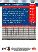 2004 Donruss Carlos Delgado #206