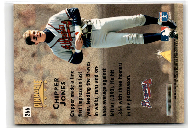 1996 Pinnacle Chipper Jones