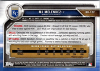 2019 Bowman Draft MJ Melendez #BD-122