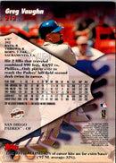 1998 Stadium Club Greg Vaughn