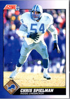 1991 Score Chris Spielman #9