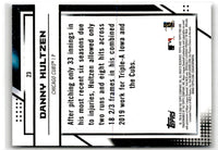 2020 Topps Fire Danny Hultzen #23 Rookie