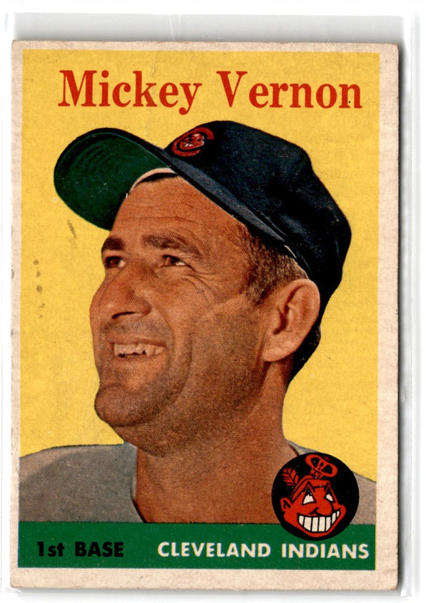 1958 Topps Mickey Vernon #233