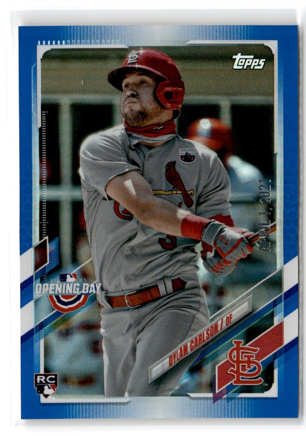 2021 Topps Opening Day Dylan Carlson #152 Rookie