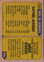 1987 Topps Wade Boggs #608