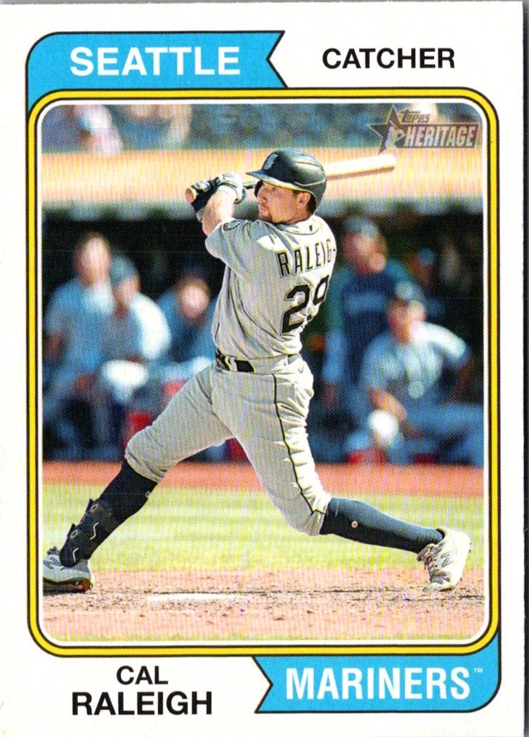 2023 Topps Heritage Cal Raleigh