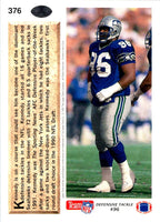 1992 Upper Deck Cortez Kennedy #376
