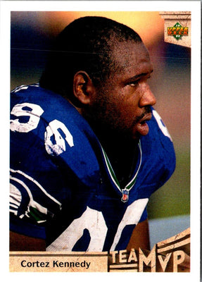 1992 Upper Deck Cortez Kennedy #376