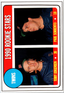 1990 Baseball Card Magazine '69 Topps Replicas Twins Rookies (Terry Jorgensen/Paul Sorrento)