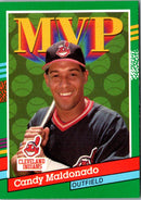 1991 Donruss Candy Maldonado