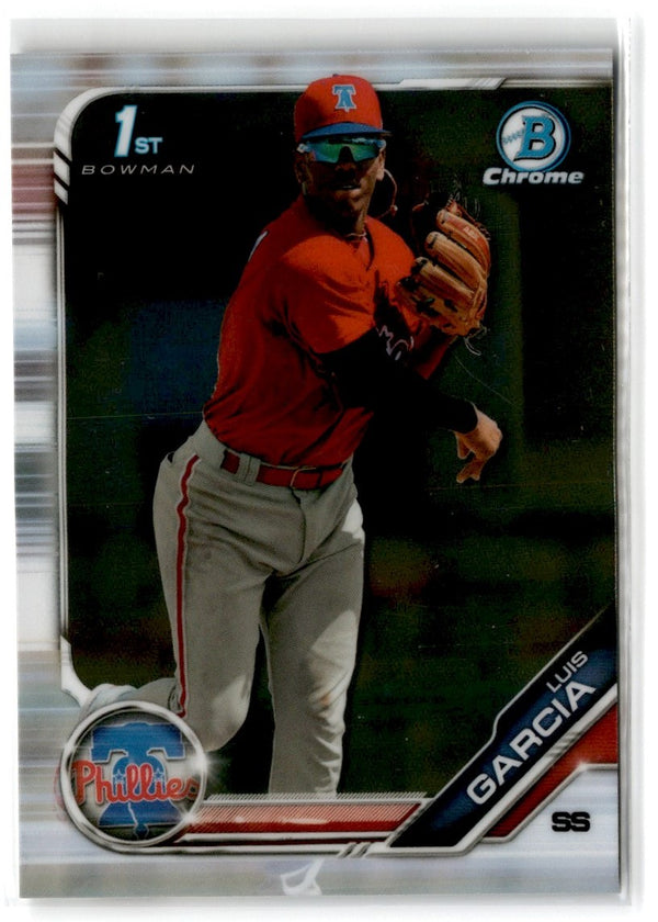 2019 Bowman Chrome Prospects Luis Garcia #BCP-237