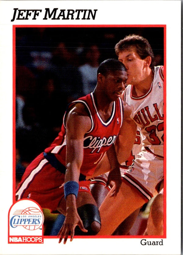 1991 Hoops Jeff Martin #95