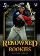 2023 Bowman Platinum Renowned Rookies Masataka Yoshida