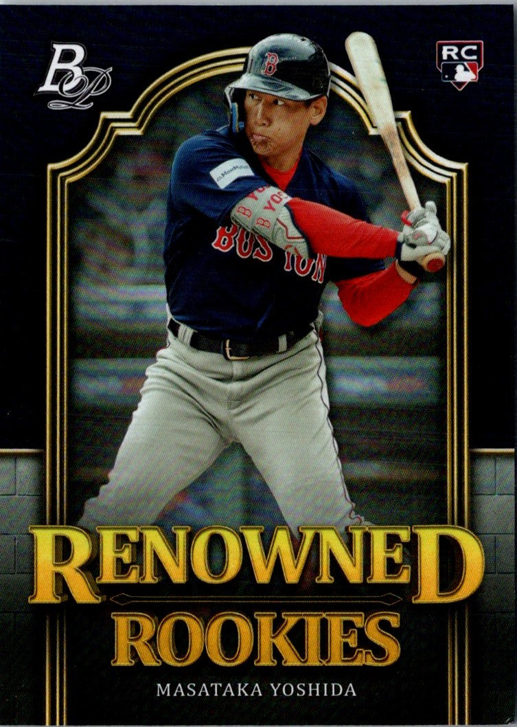 2023 Bowman Platinum Renowned Rookies Masataka Yoshida