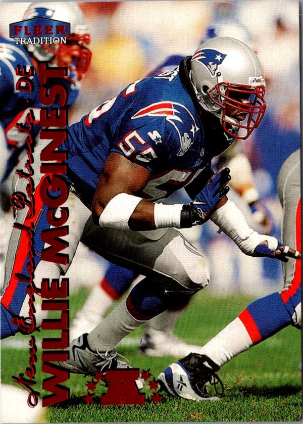 1999 Fleer Tradition Willie McGinest #182