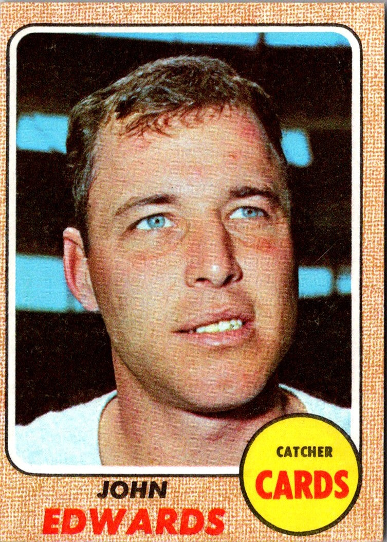 1968 Topps John Edwards