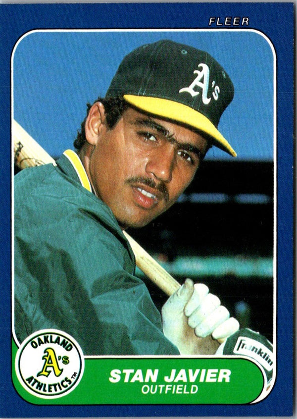 1986 Fleer Update Stan Javier #U-56