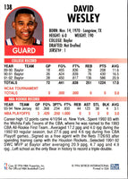 1994 Hoops David Wesley #138
