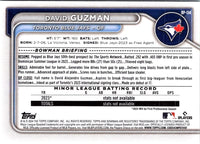 2024 Bowman Prospects David Guzman #BP-114