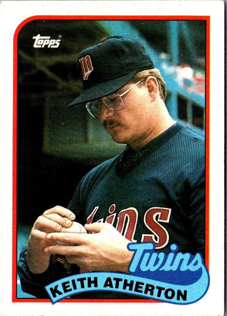 1989 Topps Keith Atherton