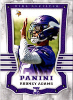 2017 Panini Rodney Adams #192 Rookie