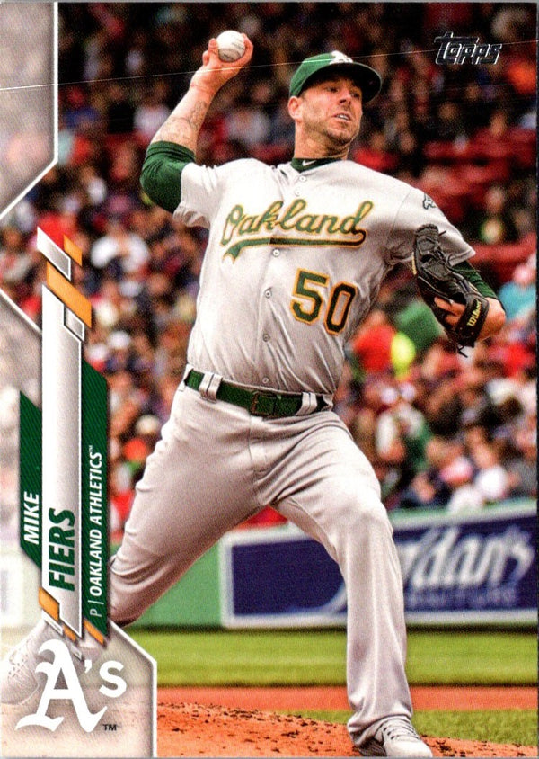 2020 Topps Orange Mike Fiers #212