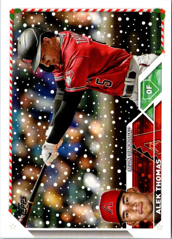 2023 Topps Holiday Alek Thomas #H10