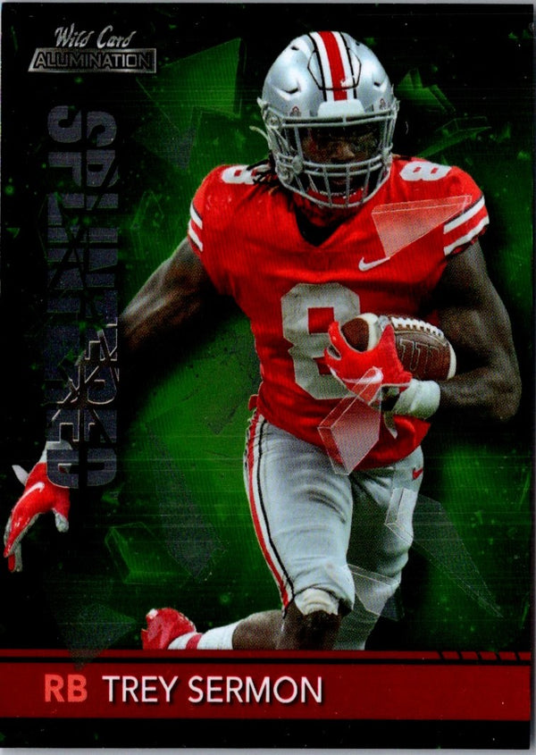 2021 Panini Illusions Trophy Collection Wild Card DK Metcalf/Steve Largent SN25 #21