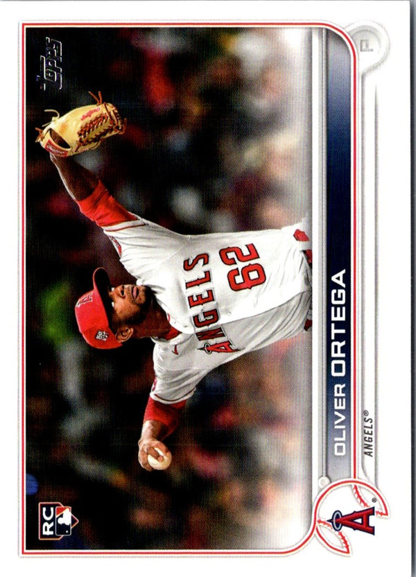 2022 Topps Oliver Ortega #554 Rookie