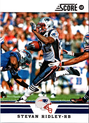 2012 Score Stevan Ridley #157