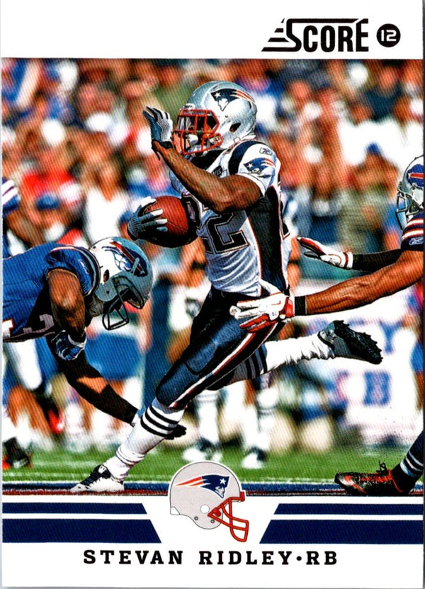 2012 Score Stevan Ridley #157