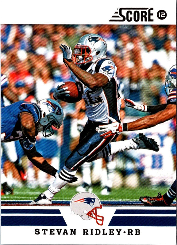 2012 Score Stevan Ridley #157