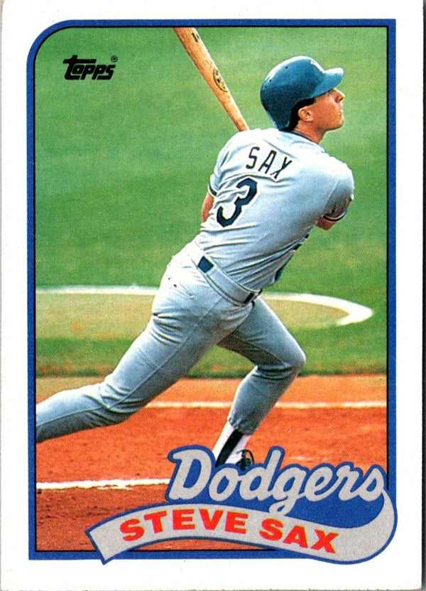 1989 Topps Steve Sax #40