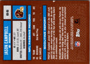 2006 Topps Draft Picks & Prospects Jason Campbell