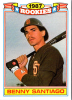 1988 Topps Glossy Rookies Benny Santiago #18