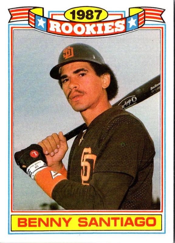 1988 Topps Glossy Rookies Benny Santiago #18