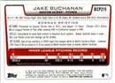 2012 Bowman Chrome Prospects Jake Buchanan