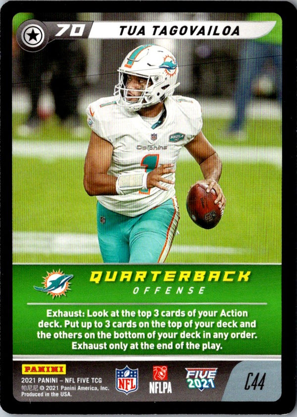 2021 Panini Absolute Green Tua Tagovailoa #79