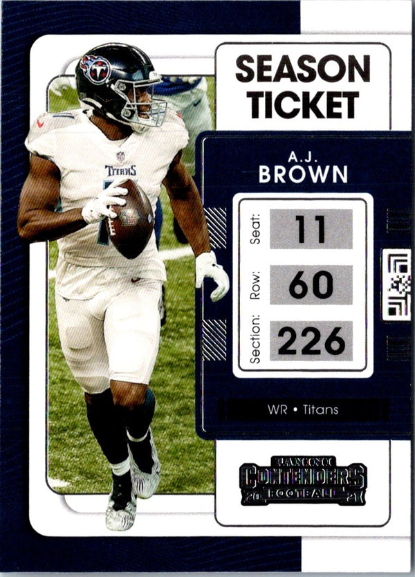 2021 Panini Contenders A.J. Brown #96