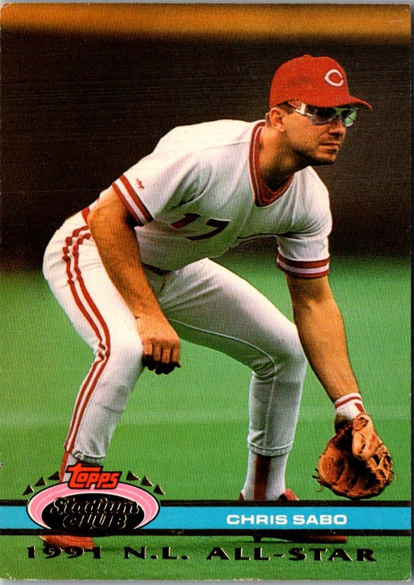 1992 Stadium Club Dome Chris Sabo #160