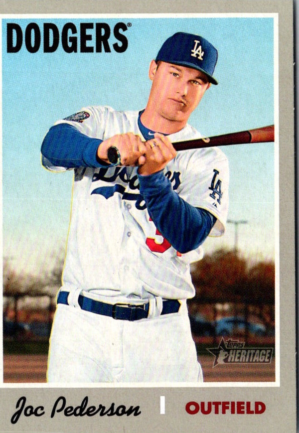 2019 Topps Heritage Joc Pederson #390