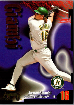 1998 Circa Thunder Jason Giambi #157