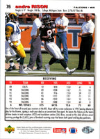 1995 Collector's Choice Player's Club Andre Rison #76B