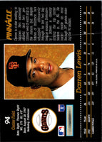 1993 Pinnacle Darren Lewis #94