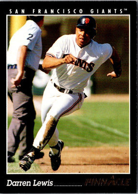 1993 Pinnacle Darren Lewis #94