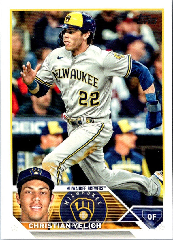 2023 Topps Christian Yelich #192