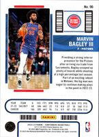 2022 Panini Contenders Season Ticket Marvin Bagley III #96