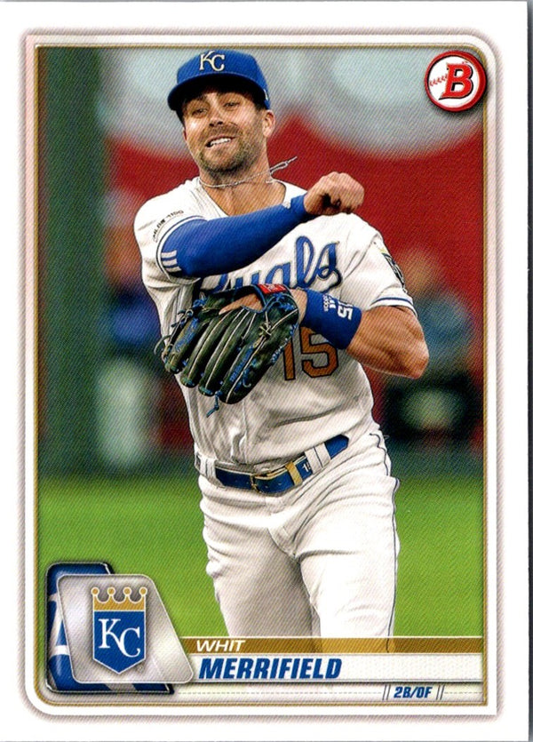 2020 Bowman Whit Merrifield #37