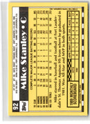 1990 Topps Tiffany Mike Stanley